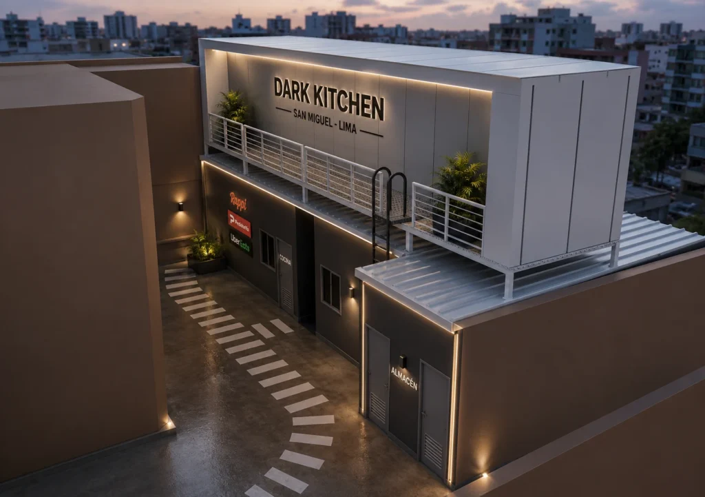 Dark Kitchen San Miguel — Comercial en San Miguel - Lima